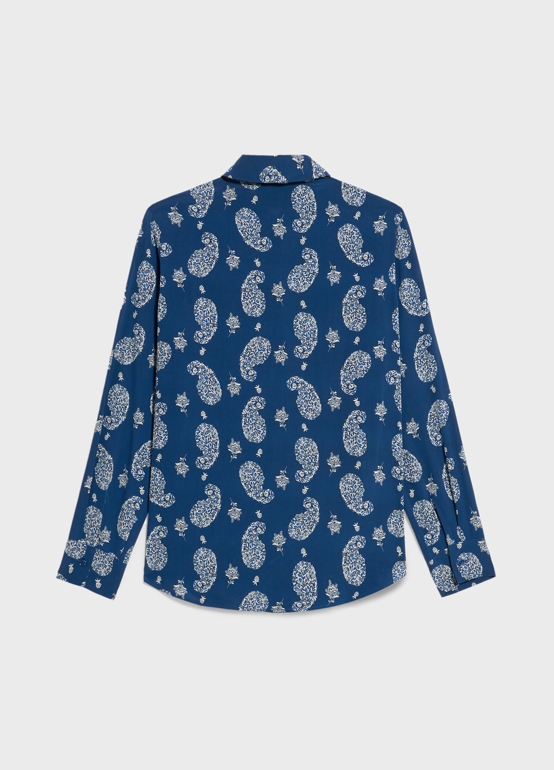Viscose shirt with print