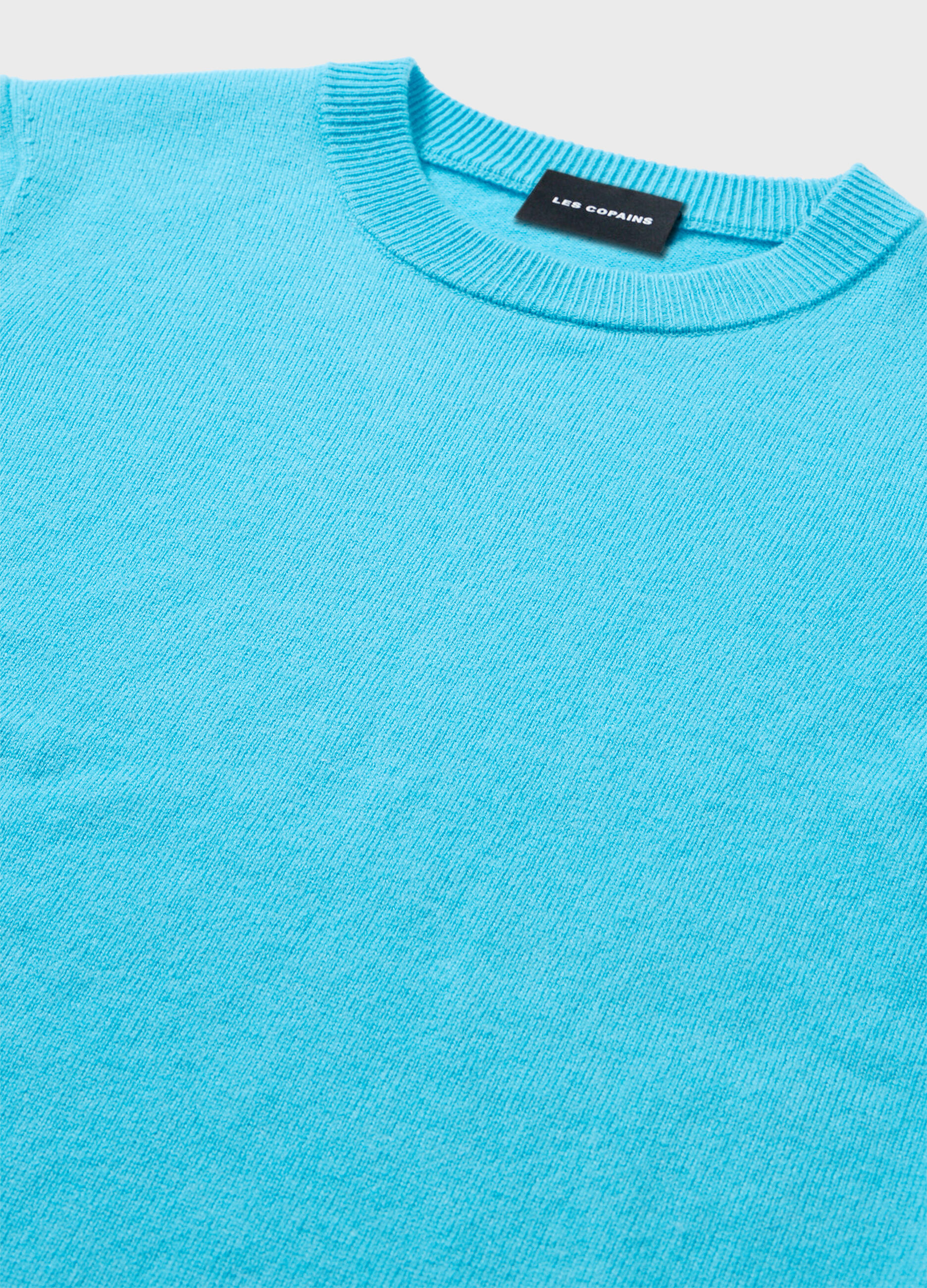 Maglia tricot con maniche a sbuffo
