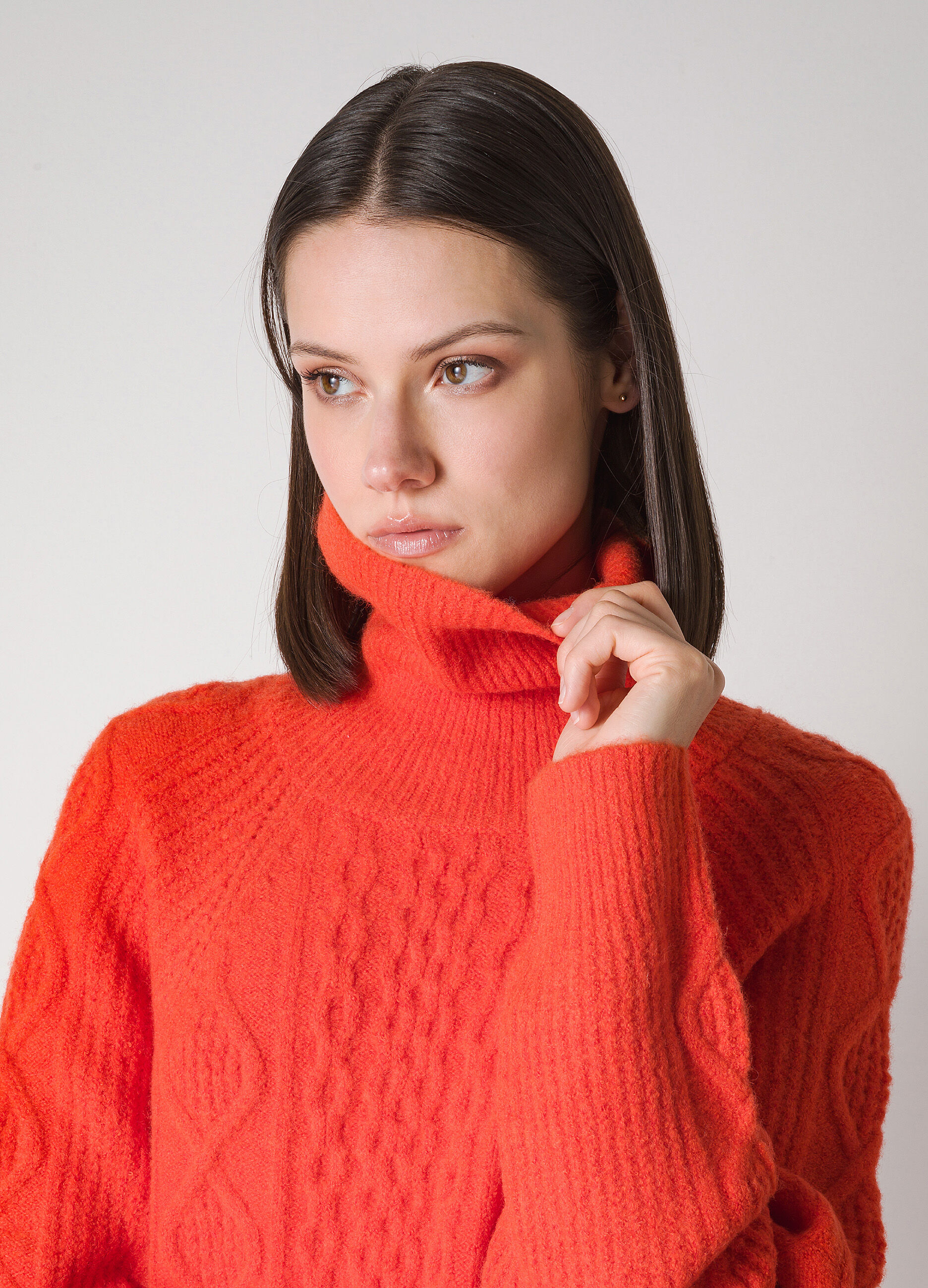 Wool-blend tricot pullover _2