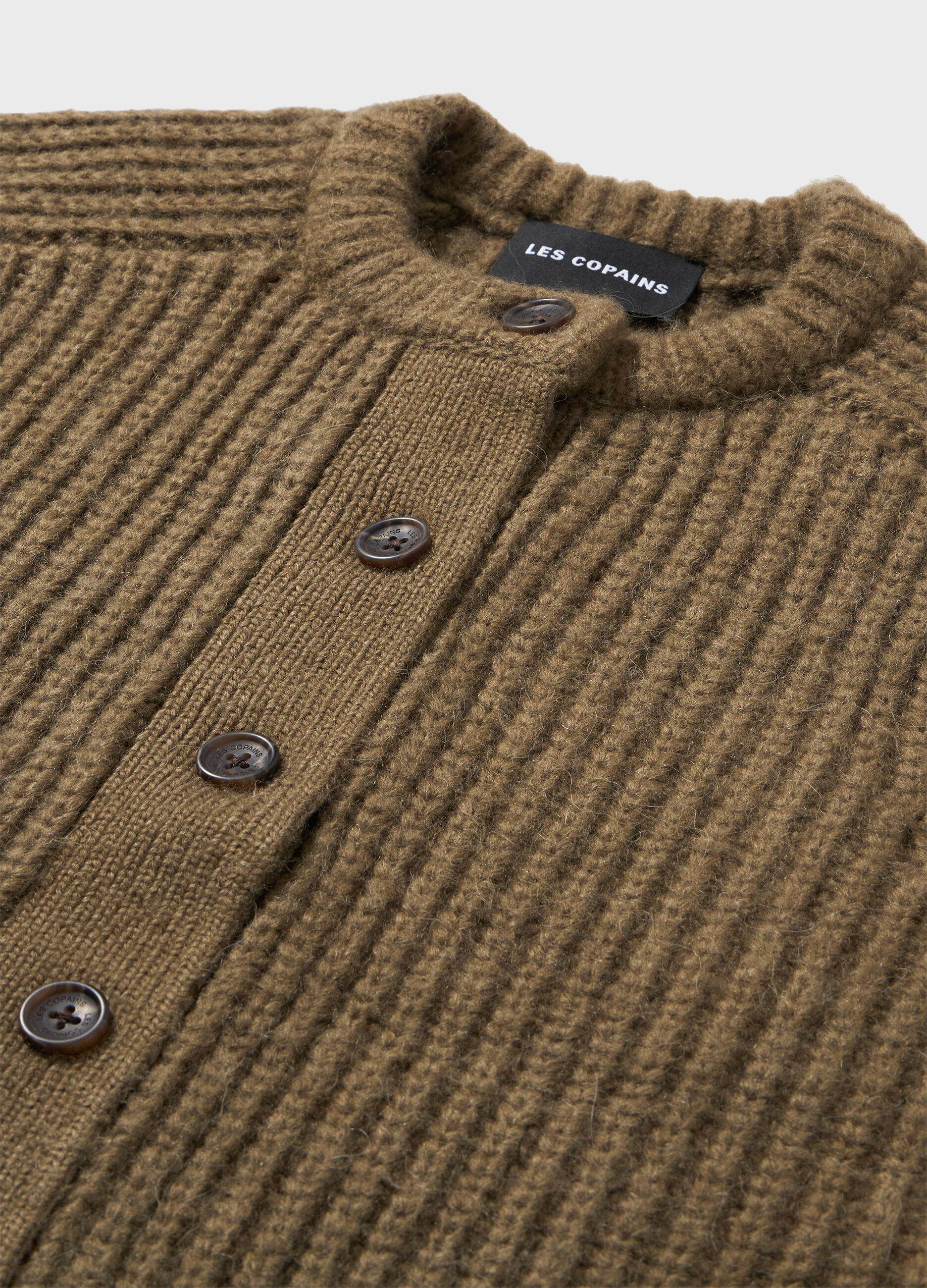 Cardigan tricot a coste