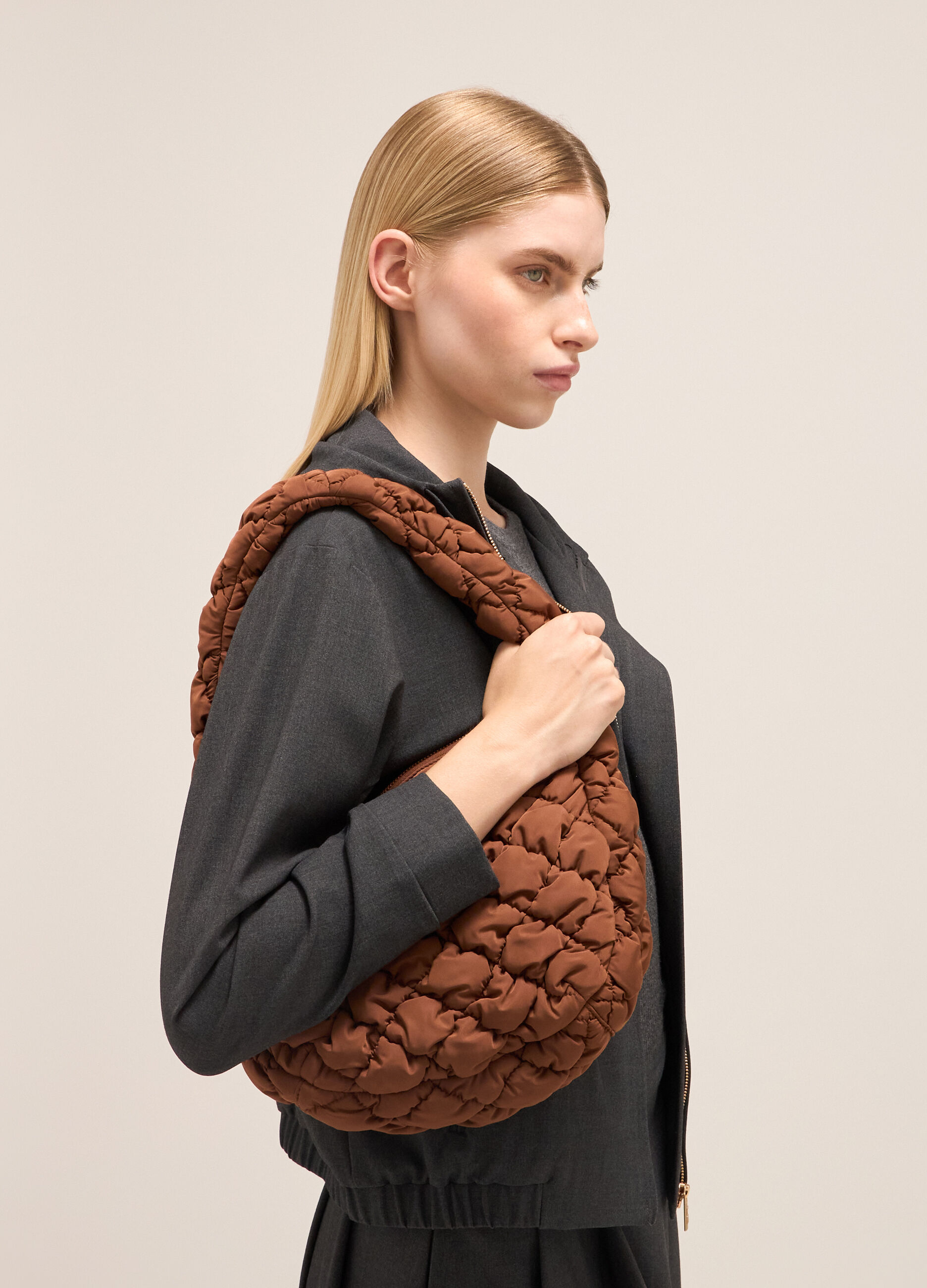 Borsa a spalla trapuntata da Donna LES COPAINS