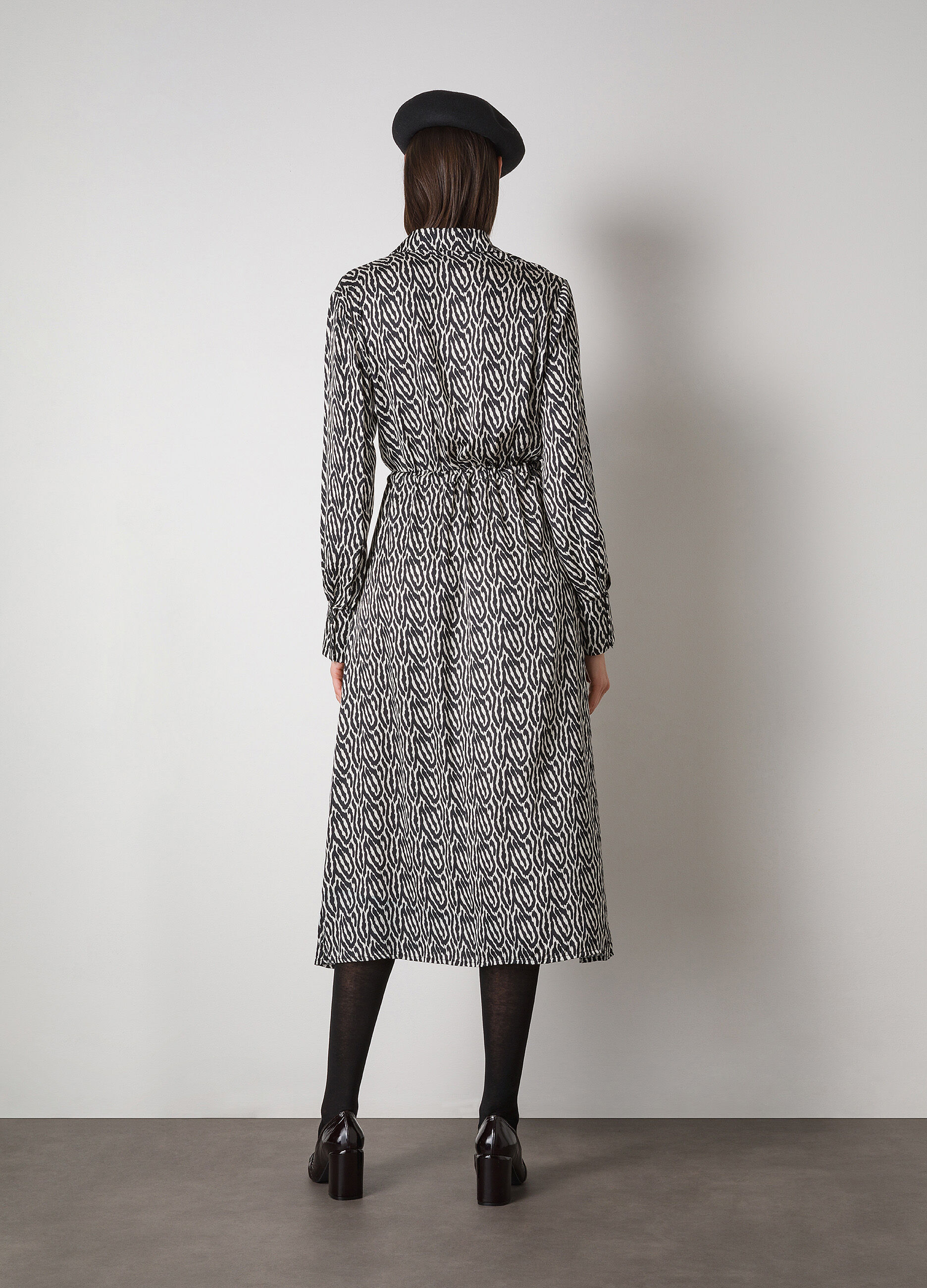 Long dress with print_1