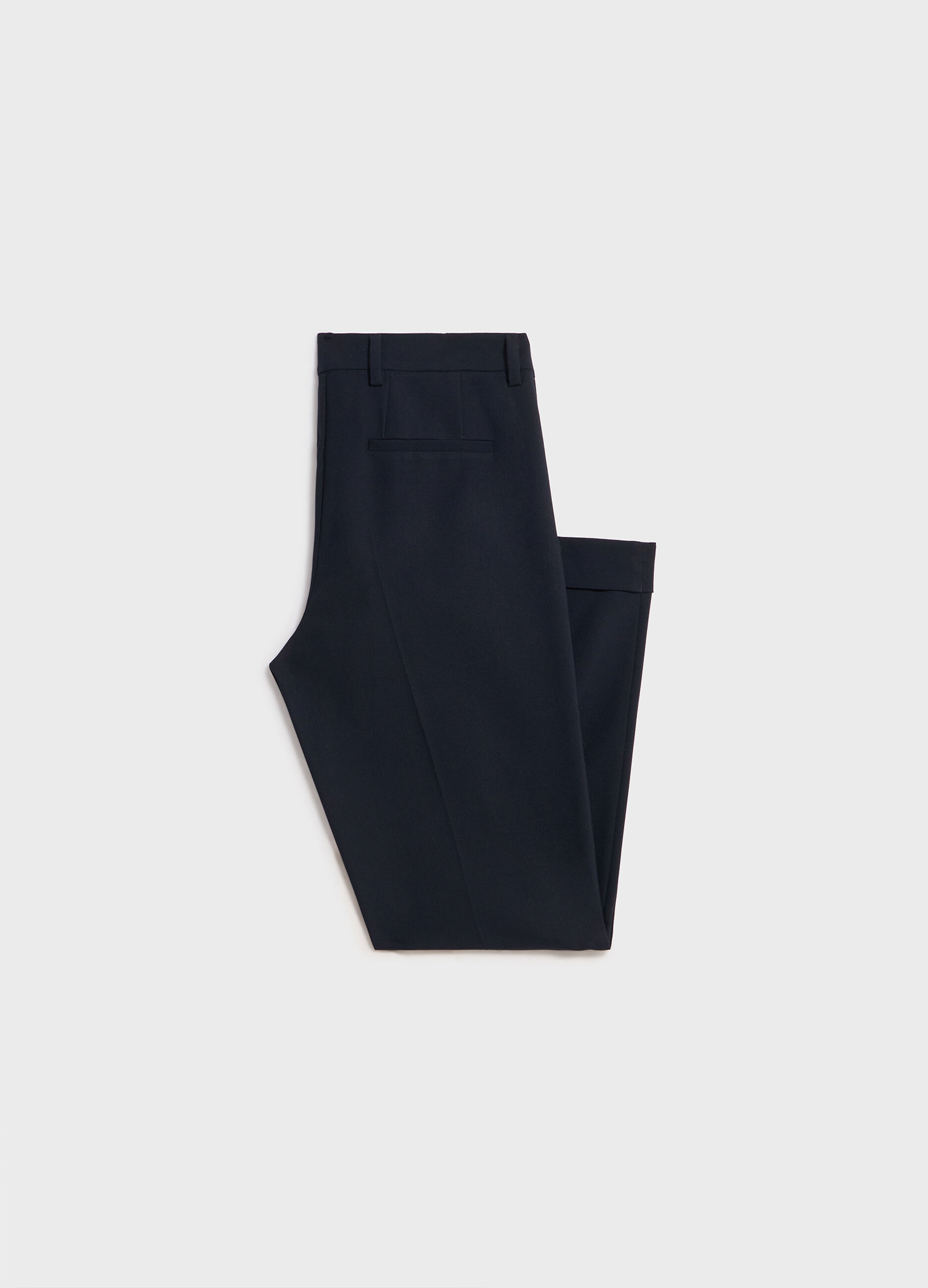 Pantaloni a sigaretta in viscosa stretch