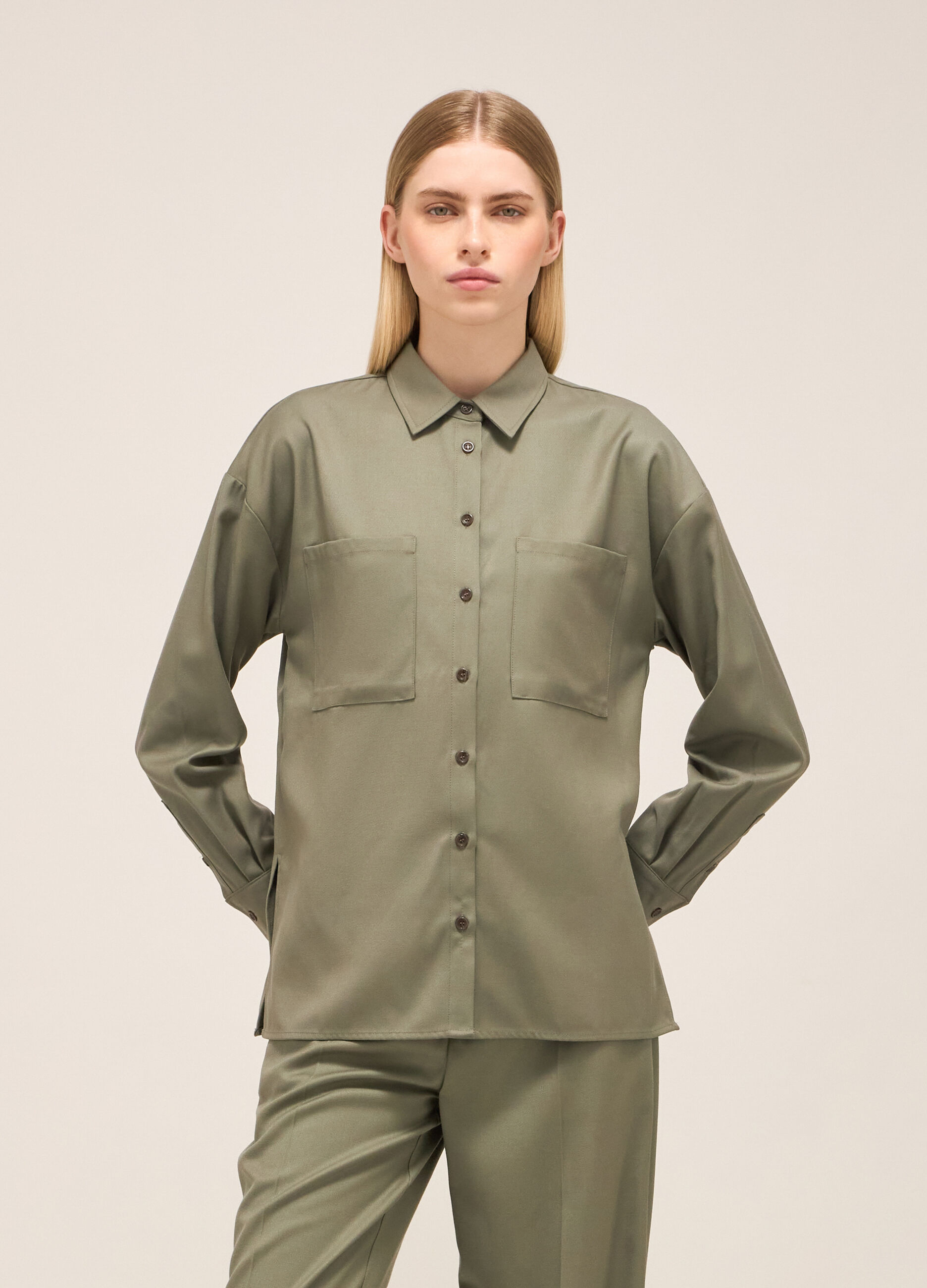 Camicia a maniche lunghe