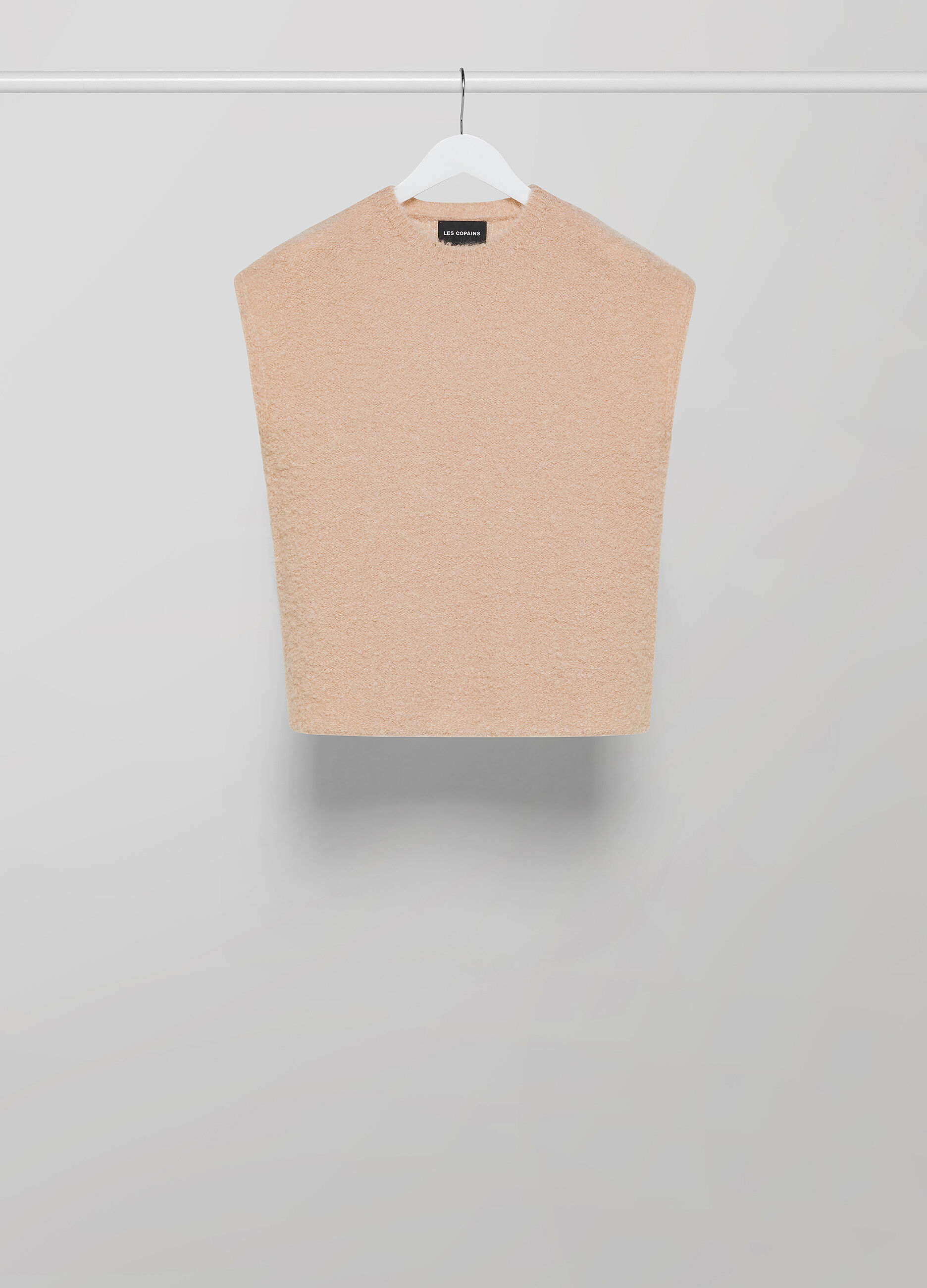 Mohair wool blend tricot waistcoat_4