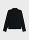Polo shirt with long sleeves and bouclé inserts_5