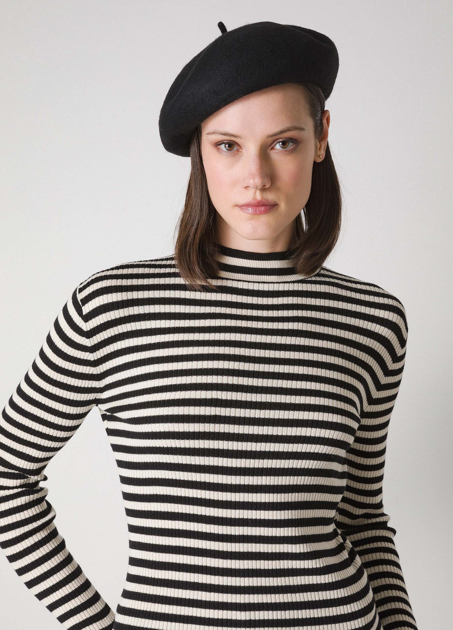 Ribbed silk-blend tricot_2