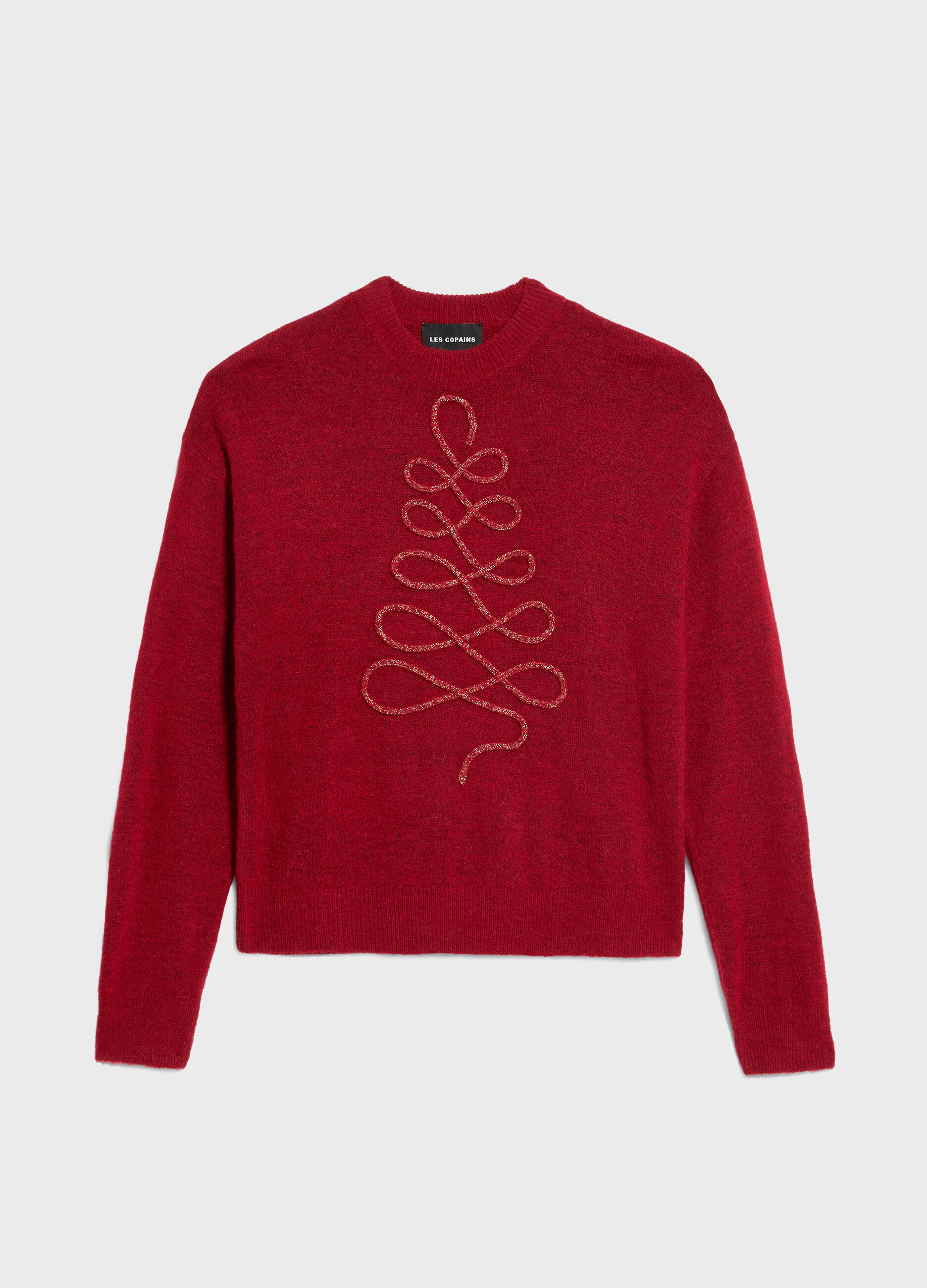 Gros pull avec applications