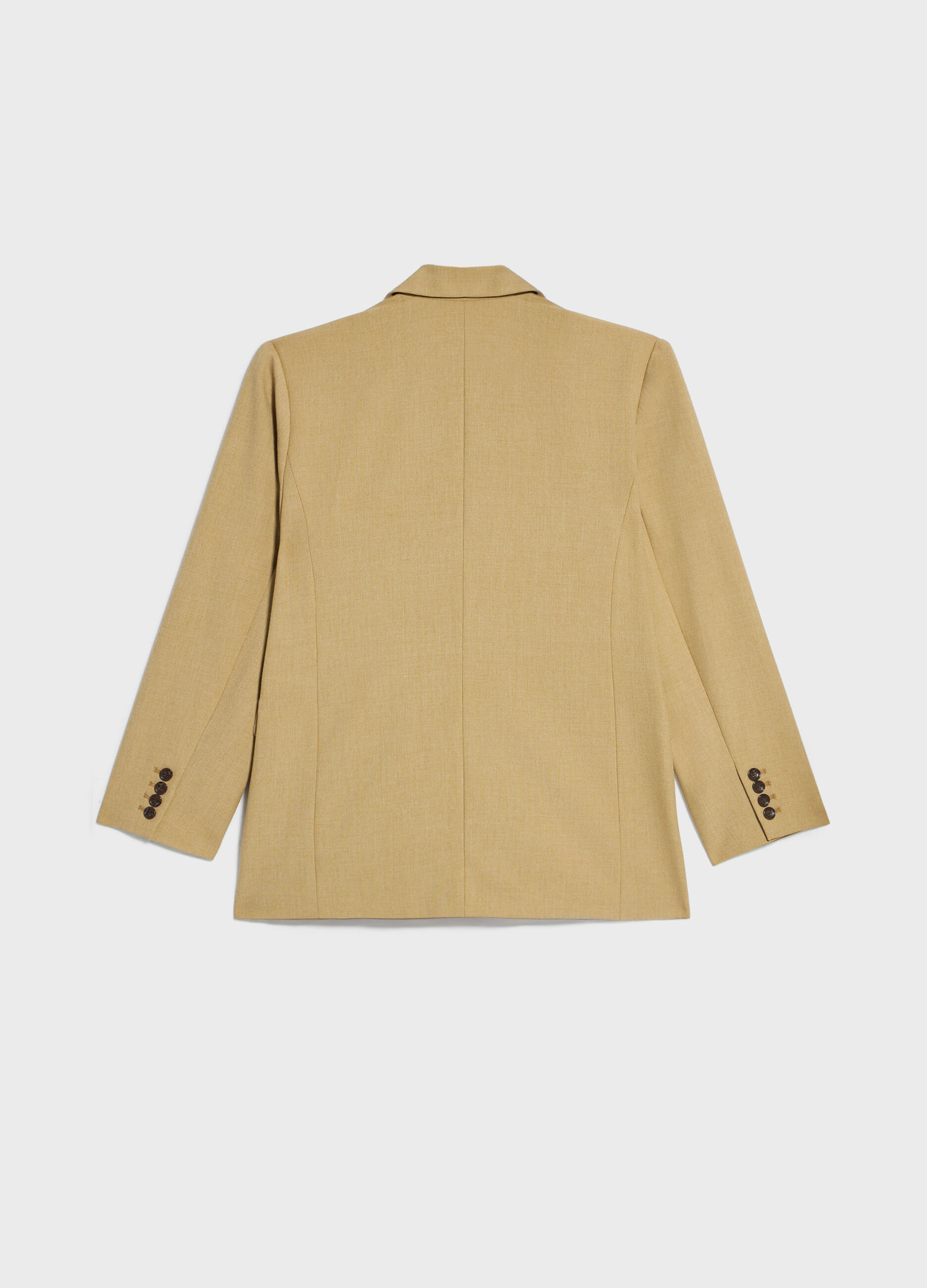 Blazer long fermé par deux boutons
