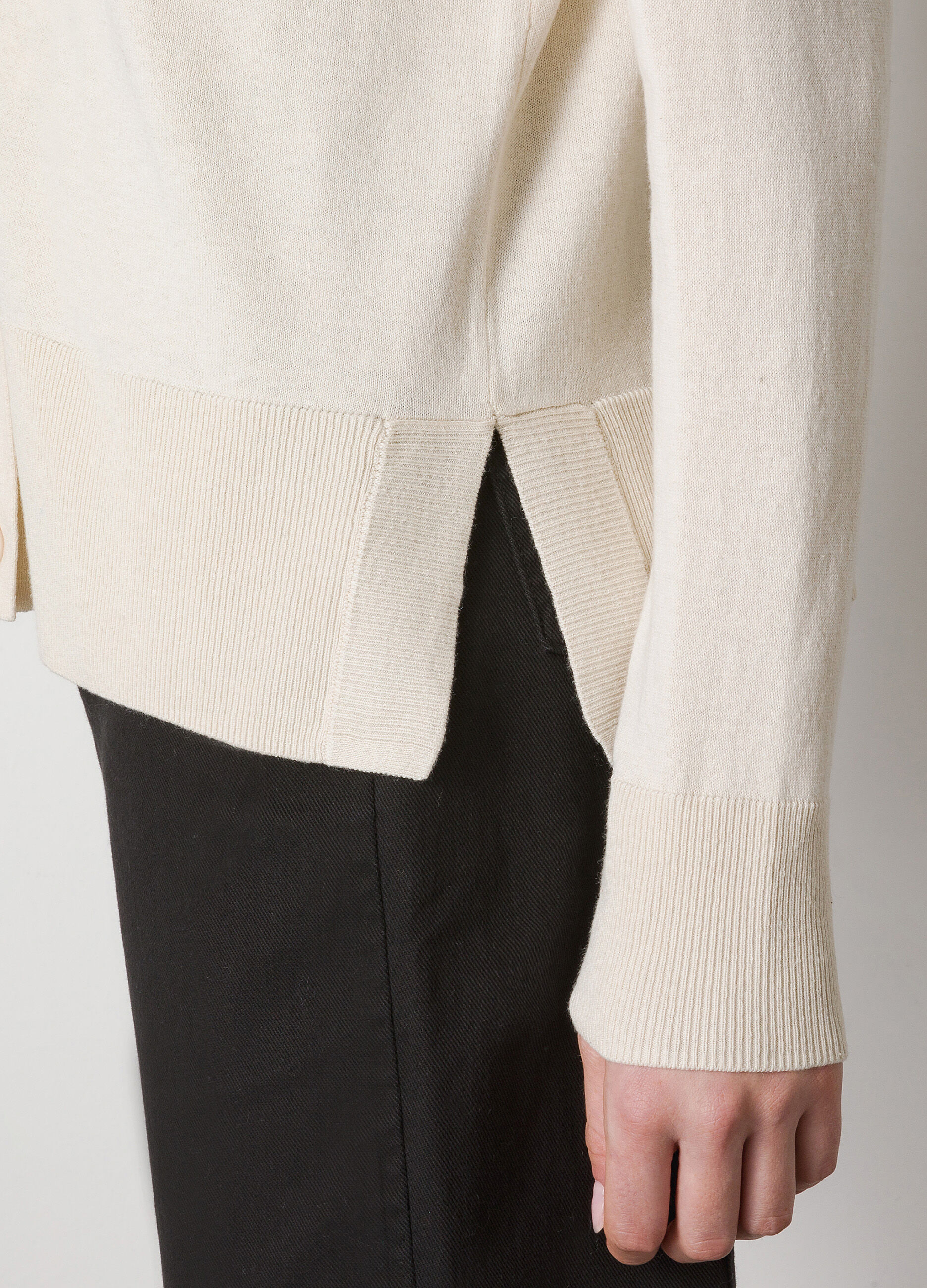 Silk cotton blend cardigan_2