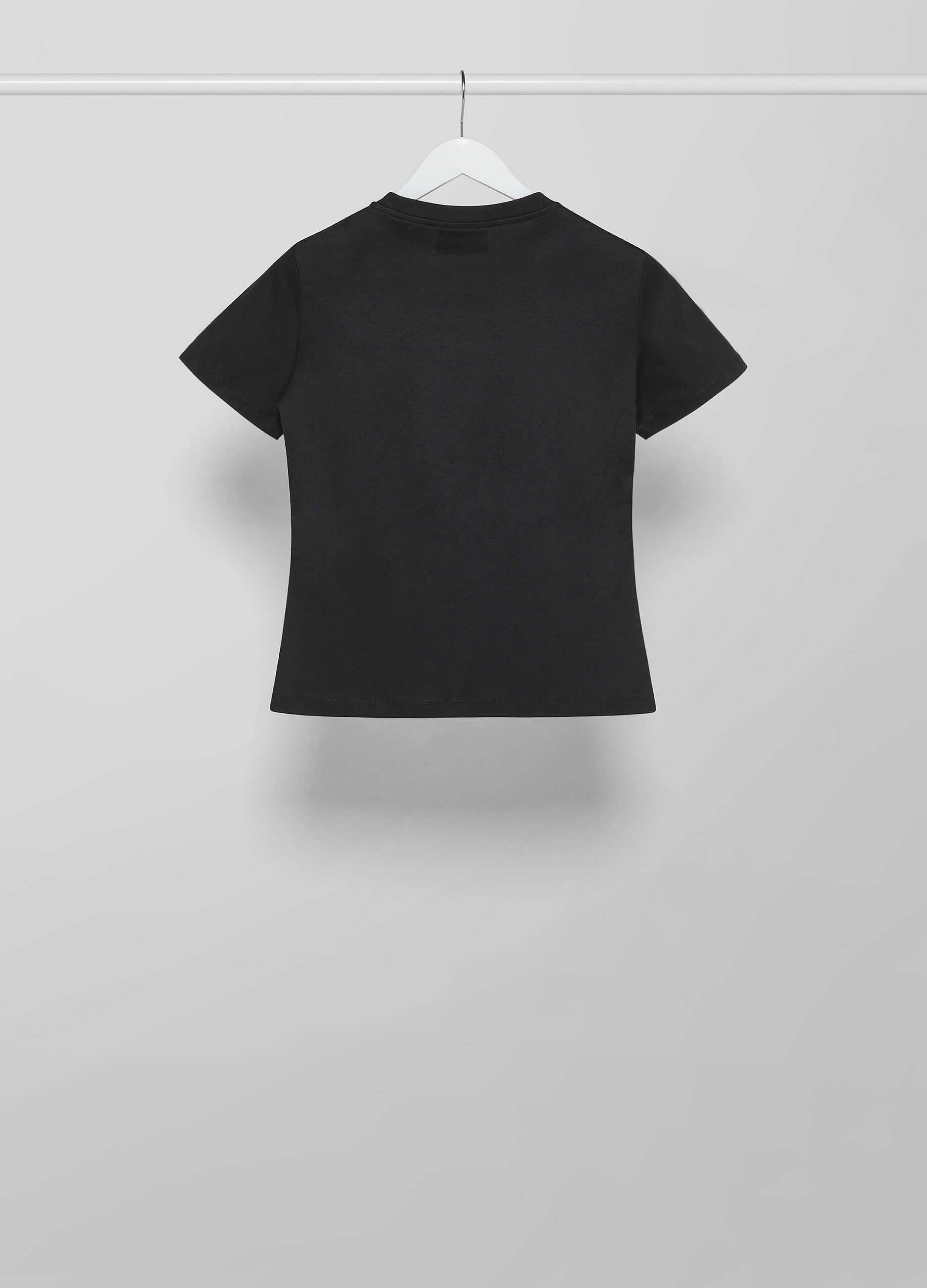Black 100% cotton T-shirt_5