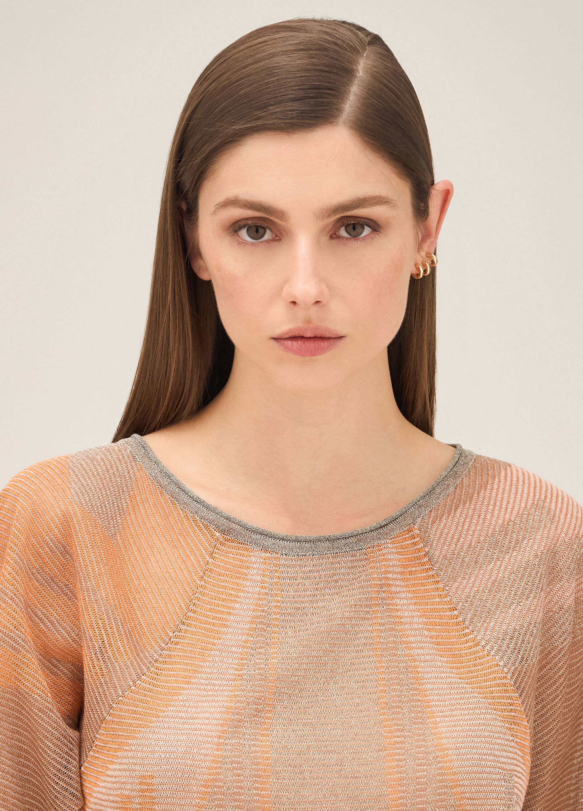 Patterned knitted top