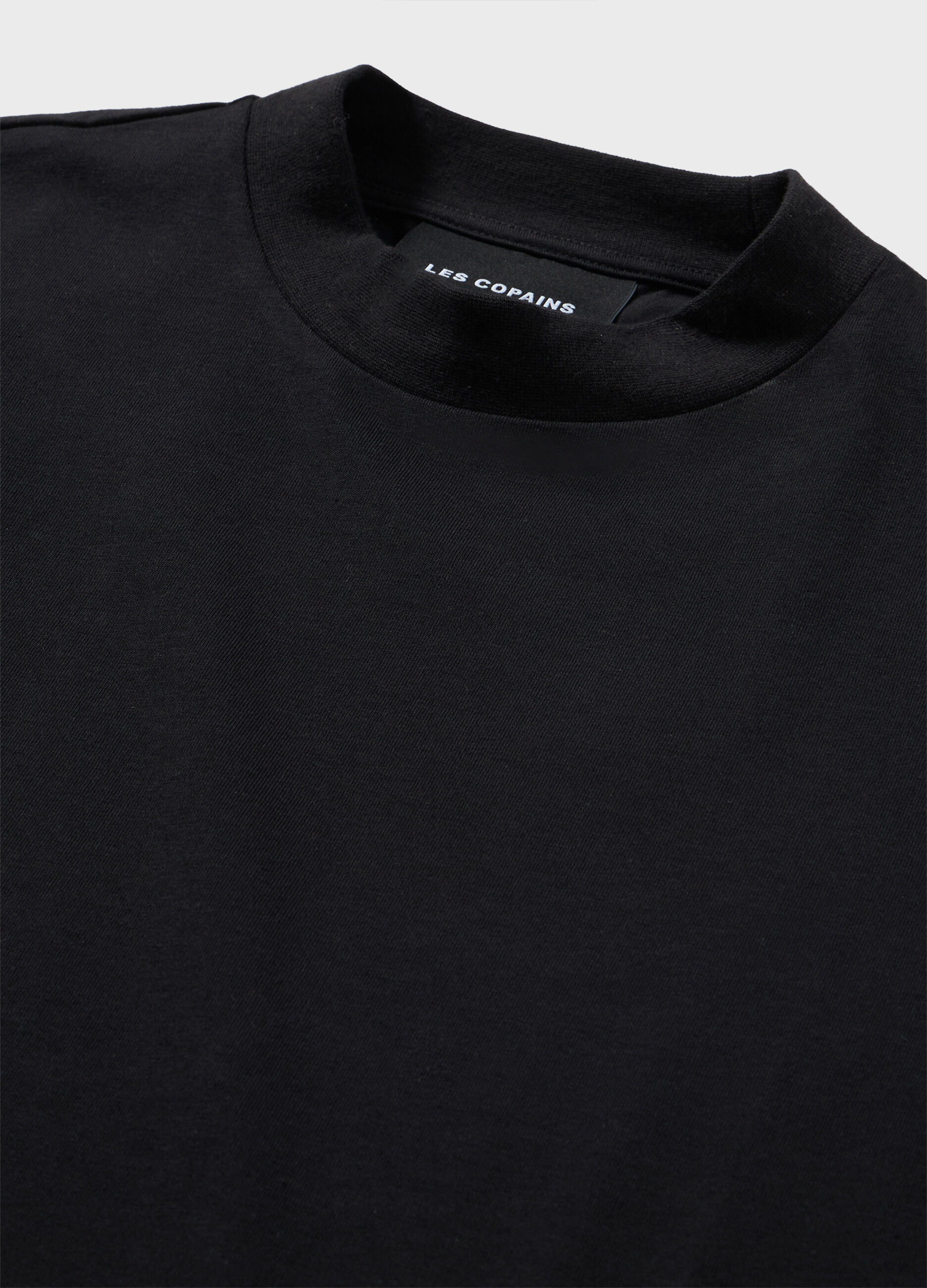 Short-sleeved T-shirt in cotton blend
