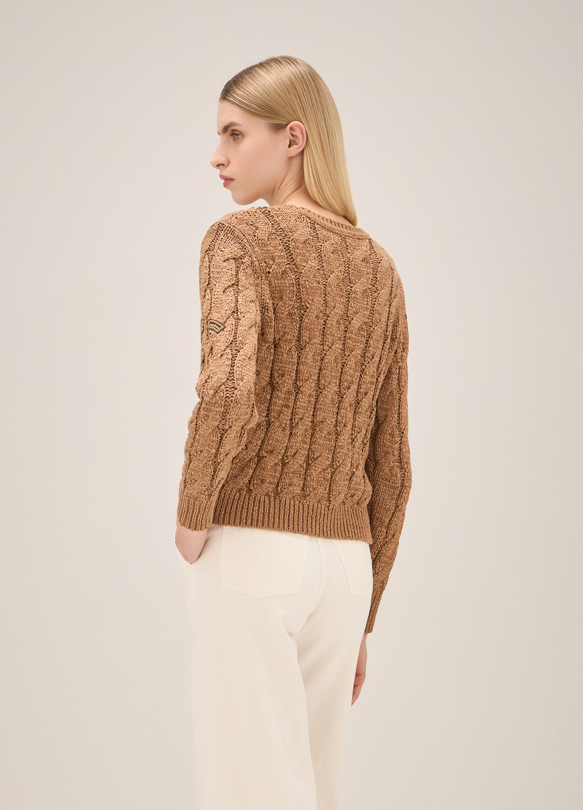 Cable knit jumper_2