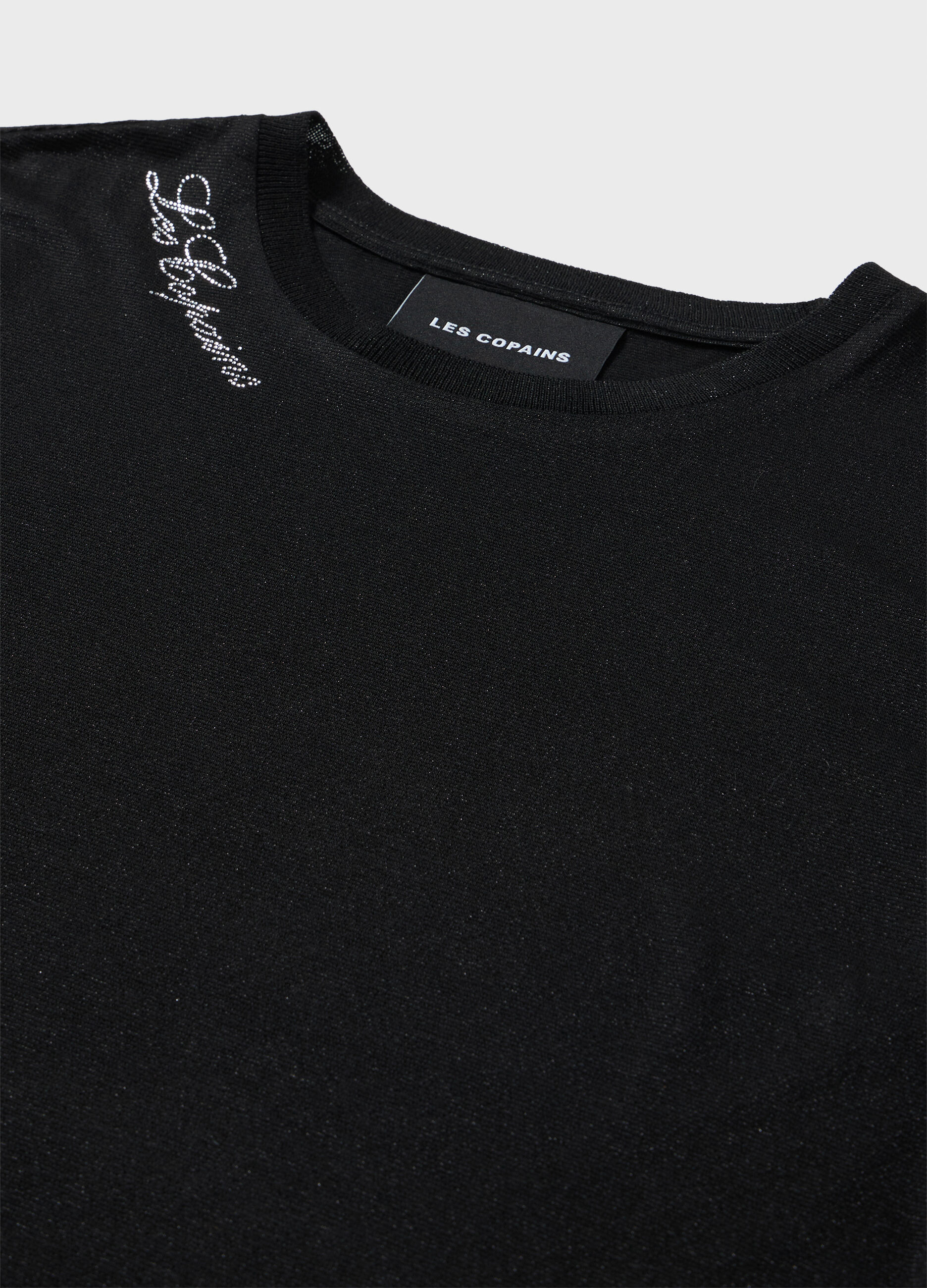 Short-sleeved T-shirt in viscose blend