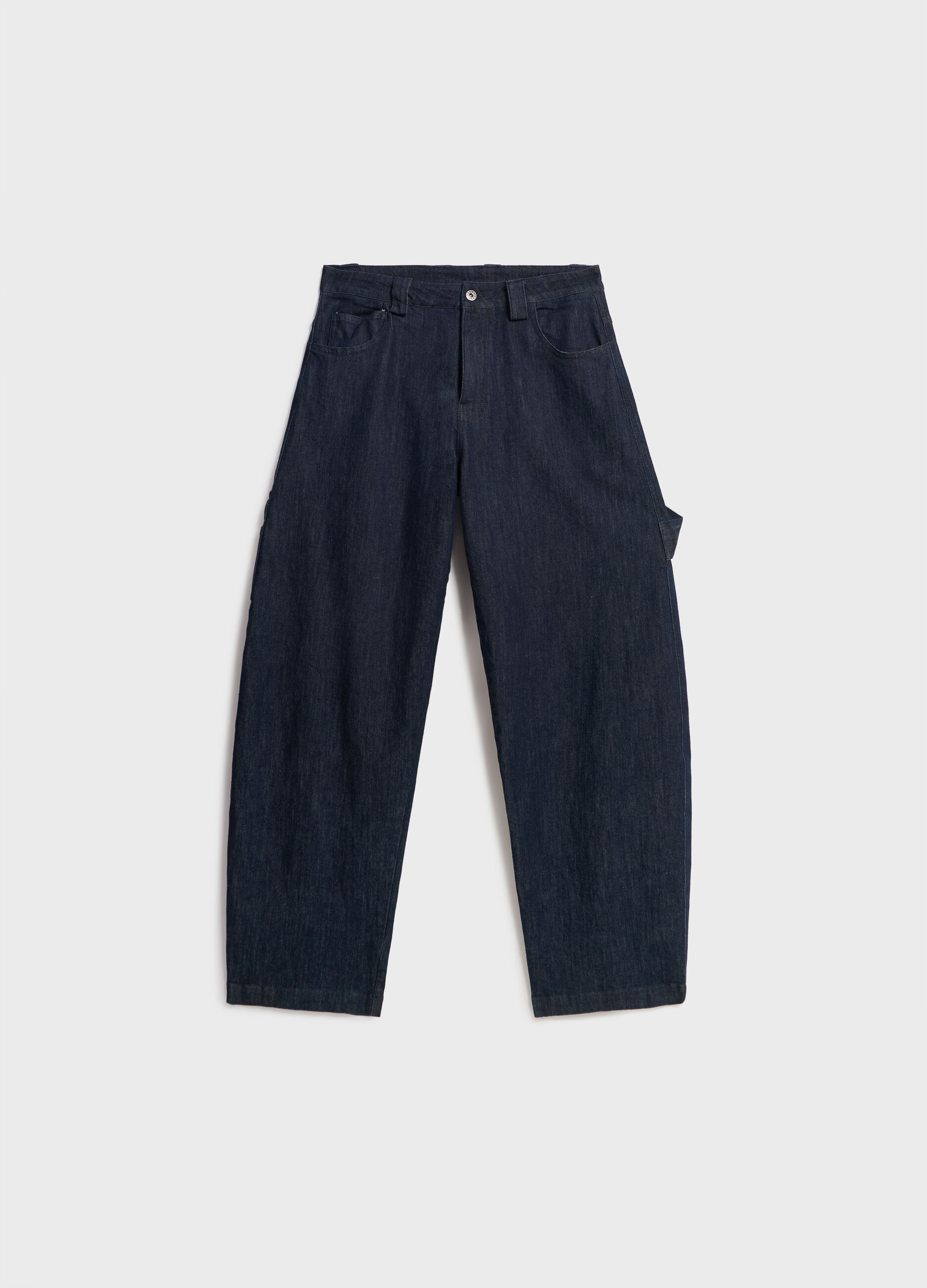 Cargo jeans in stretch cotton
