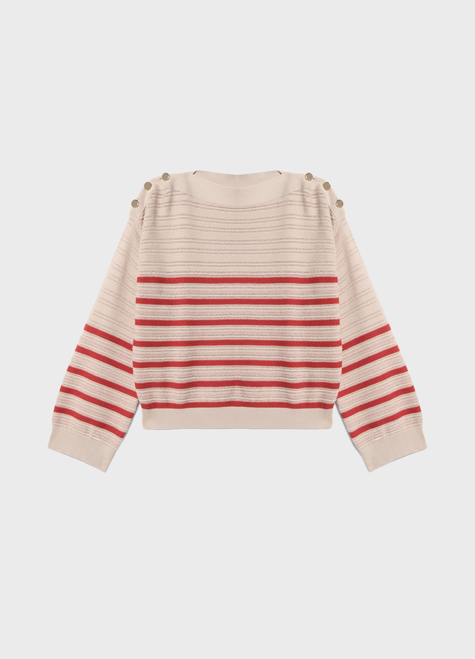 Maglione tricot mix di punti