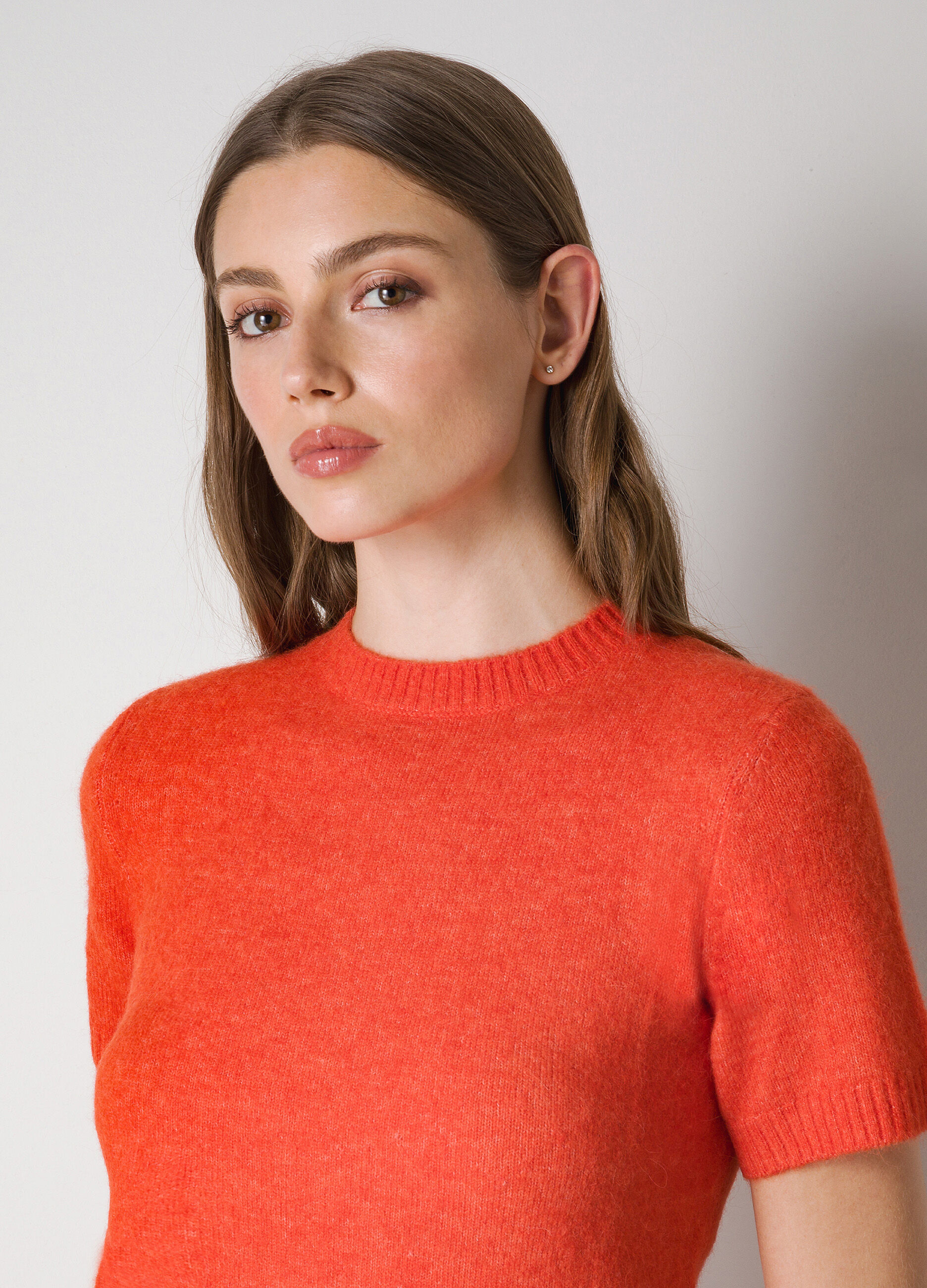Short-sleeved alpaca wool-blend tricot_2